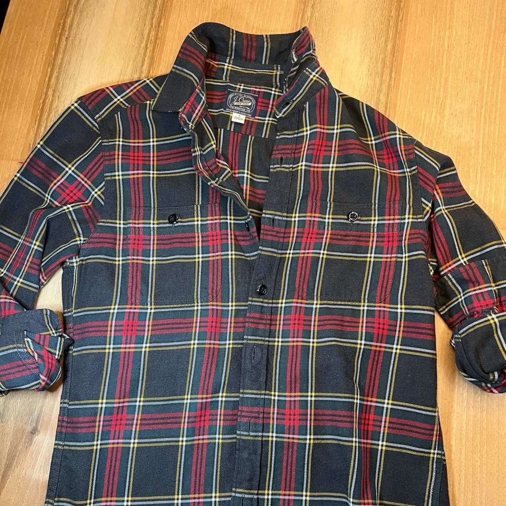 J.Crew Plaid Button Down